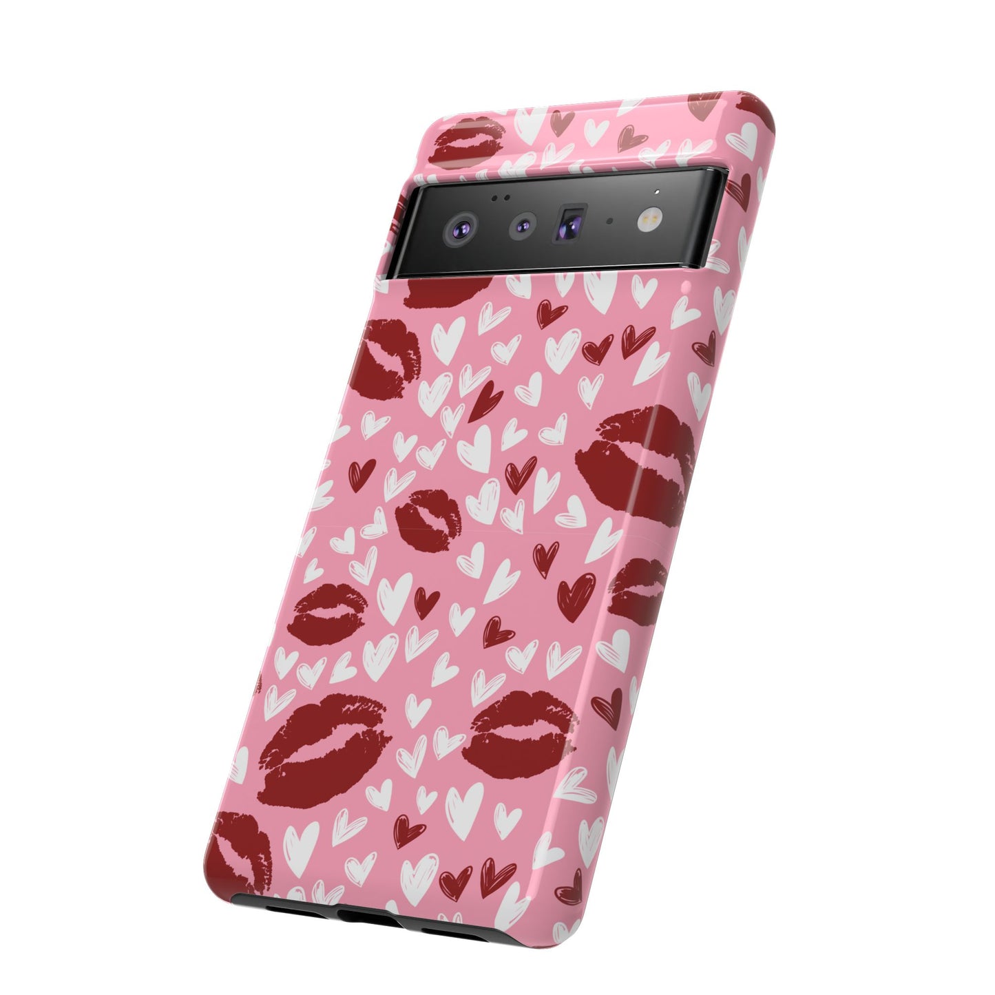 Kiss & Love Phone Case - Tough Cases for Romance Lovers