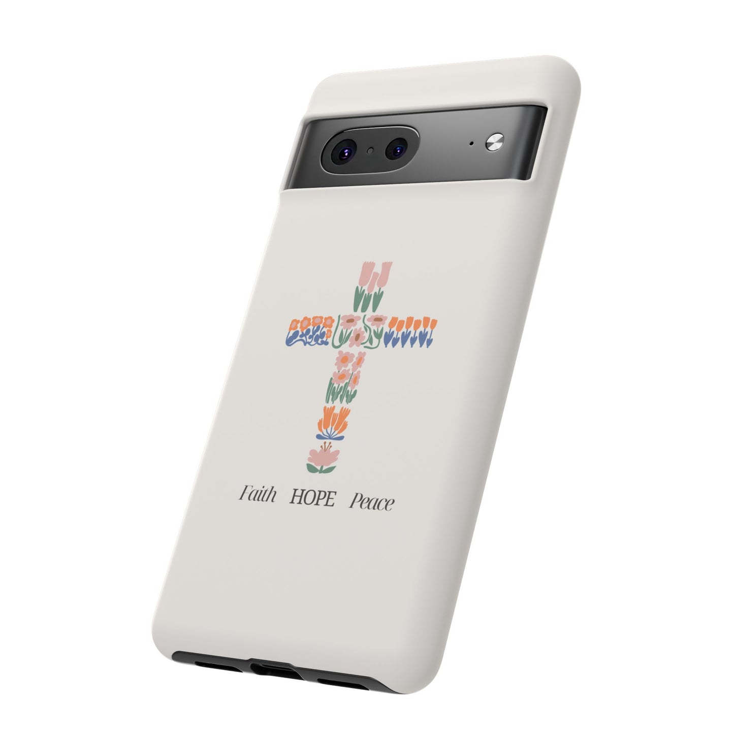 Faith, Hope, Peace Phone Case - Tough Cases for Spiritual Inspiration