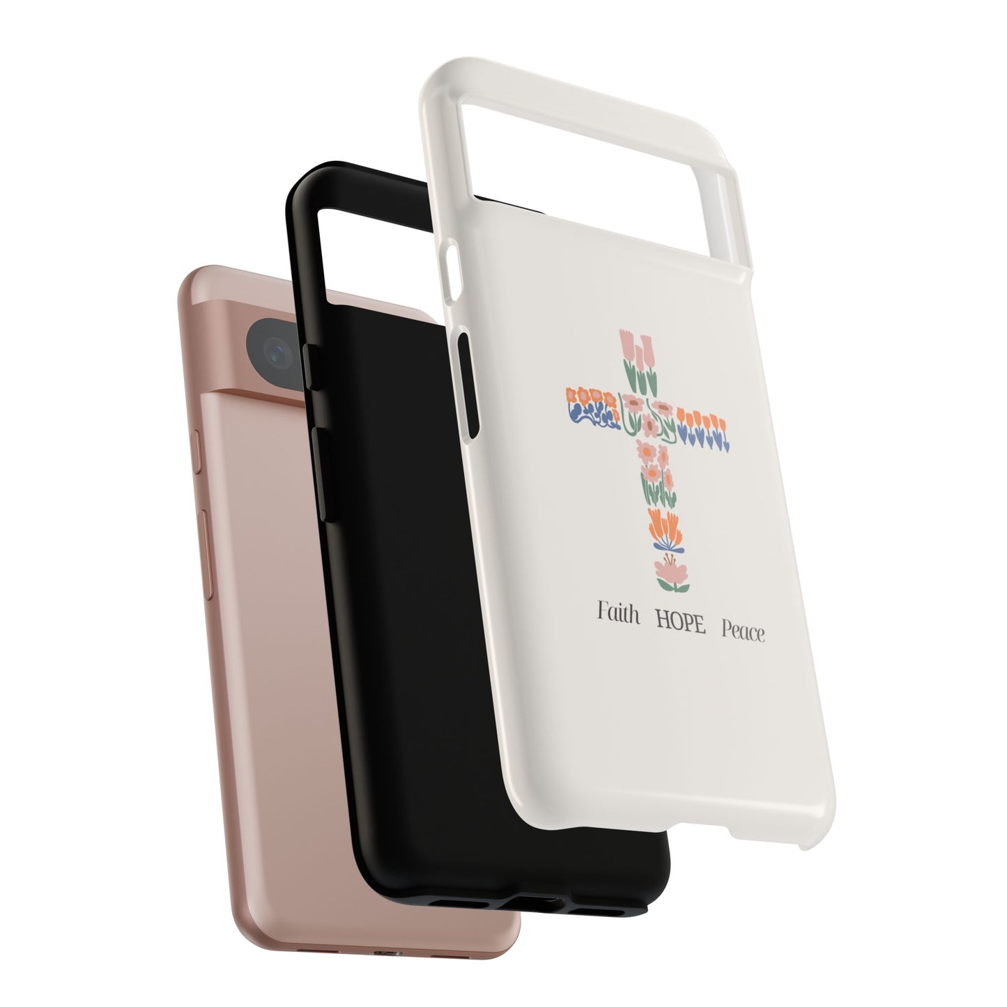 Faith, Hope, Peace Phone Case - Tough Cases for Spiritual Inspiration