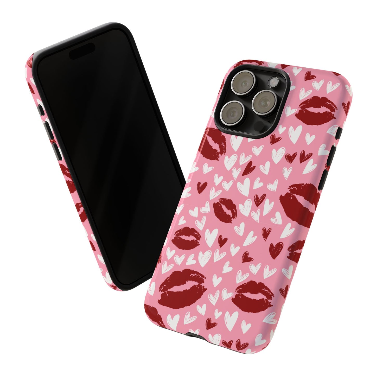Kiss & Love Phone Case - Tough Cases for Romance Lovers