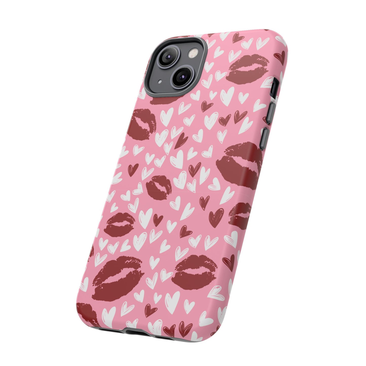 Kiss & Love Phone Case - Tough Cases for Romance Lovers