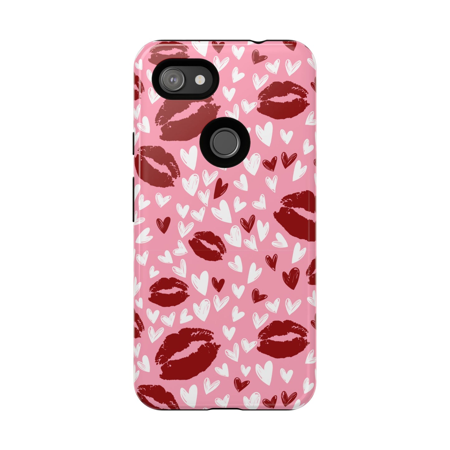 Kiss & Love Phone Case - Tough Cases for Romance Lovers