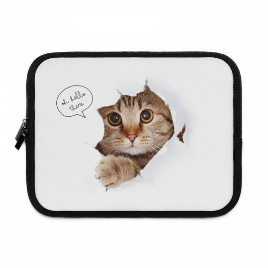 Cute Cat Laptop Sleeve - Fun & Protective Case for Cat Lovers