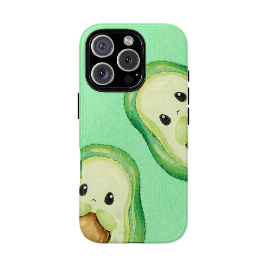 Cute Avocado Phone Case - Tough Cases for Food Lovers