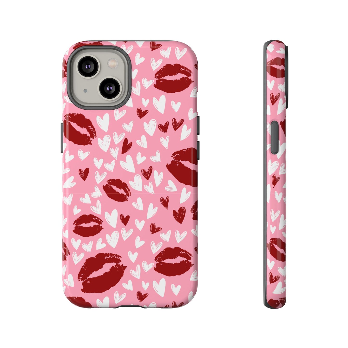 Kiss & Love Phone Case - Tough Cases for Romance Lovers