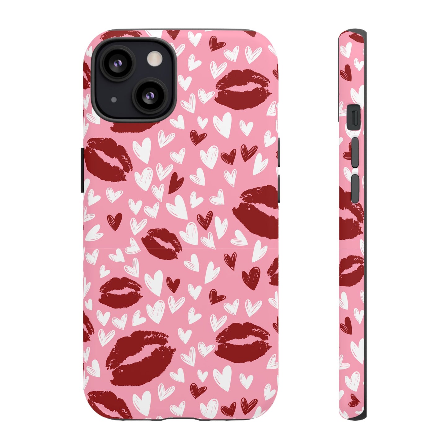 Kiss & Love Phone Case - Tough Cases for Romance Lovers
