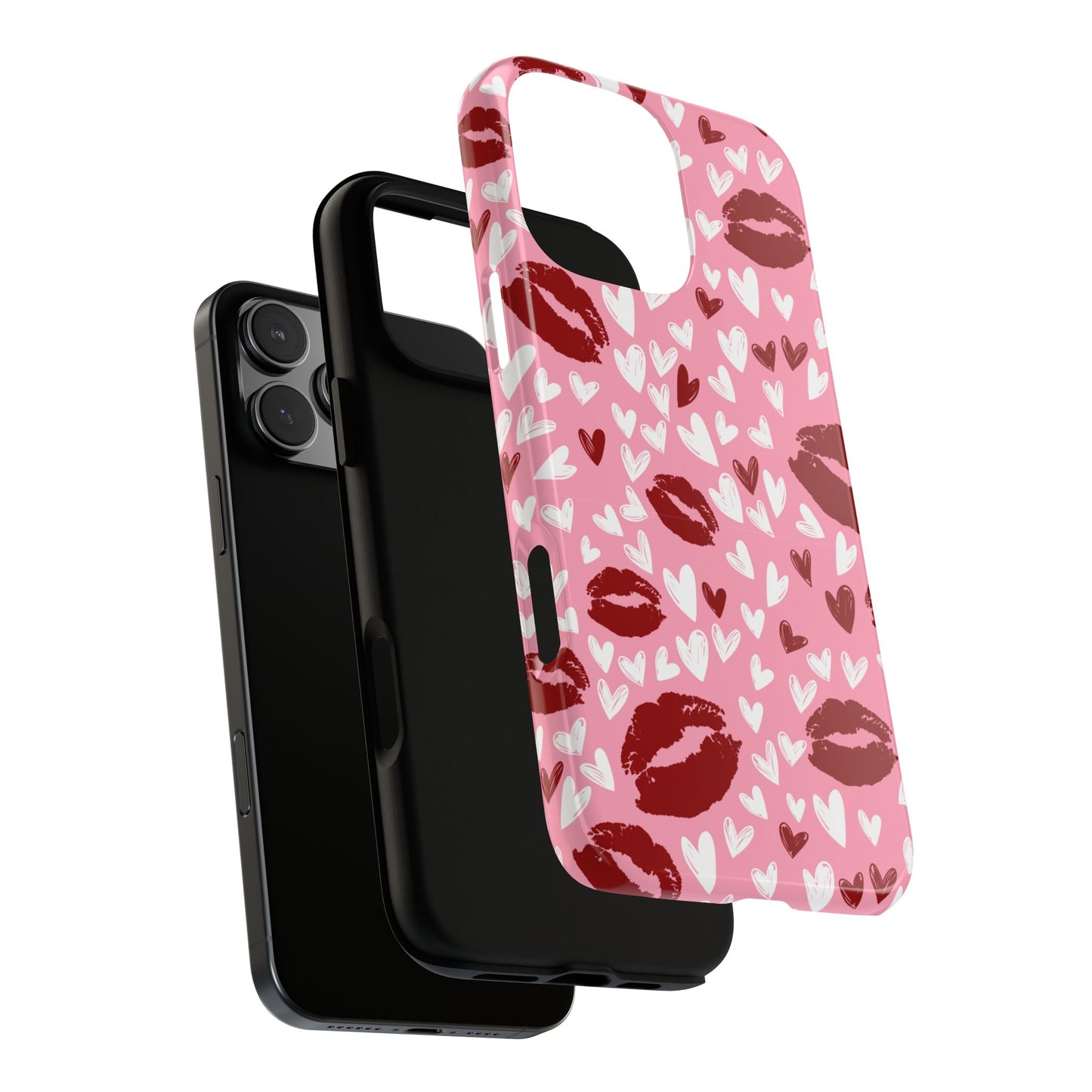 Kiss & Love Phone Case - Tough Cases for Romance Lovers