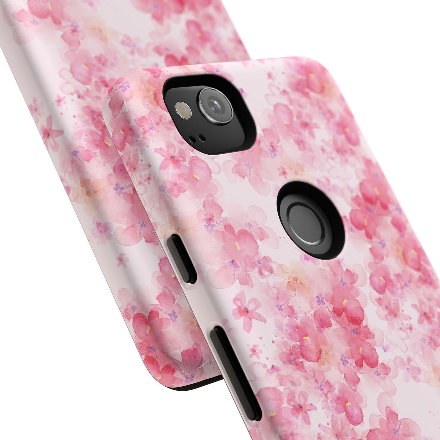 Floral Phone Case - Tough Cases with Pink Blossom Design