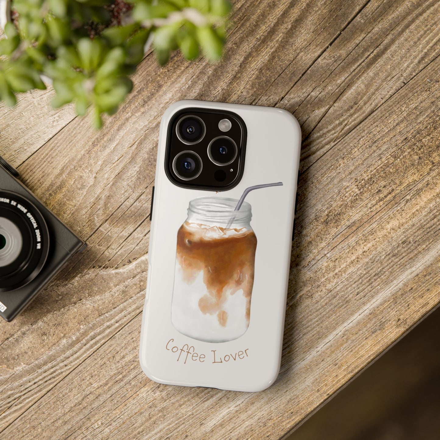 Coffee Lover Phone Case - Tough and Stylish for Coffee Enthusiasts
