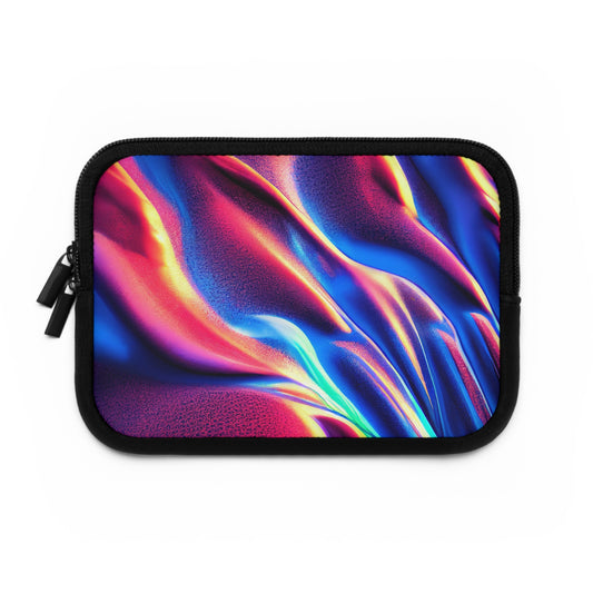 Vibrant Abstract Laptop Sleeve - Trendy Protection for Tech Enthusiasts