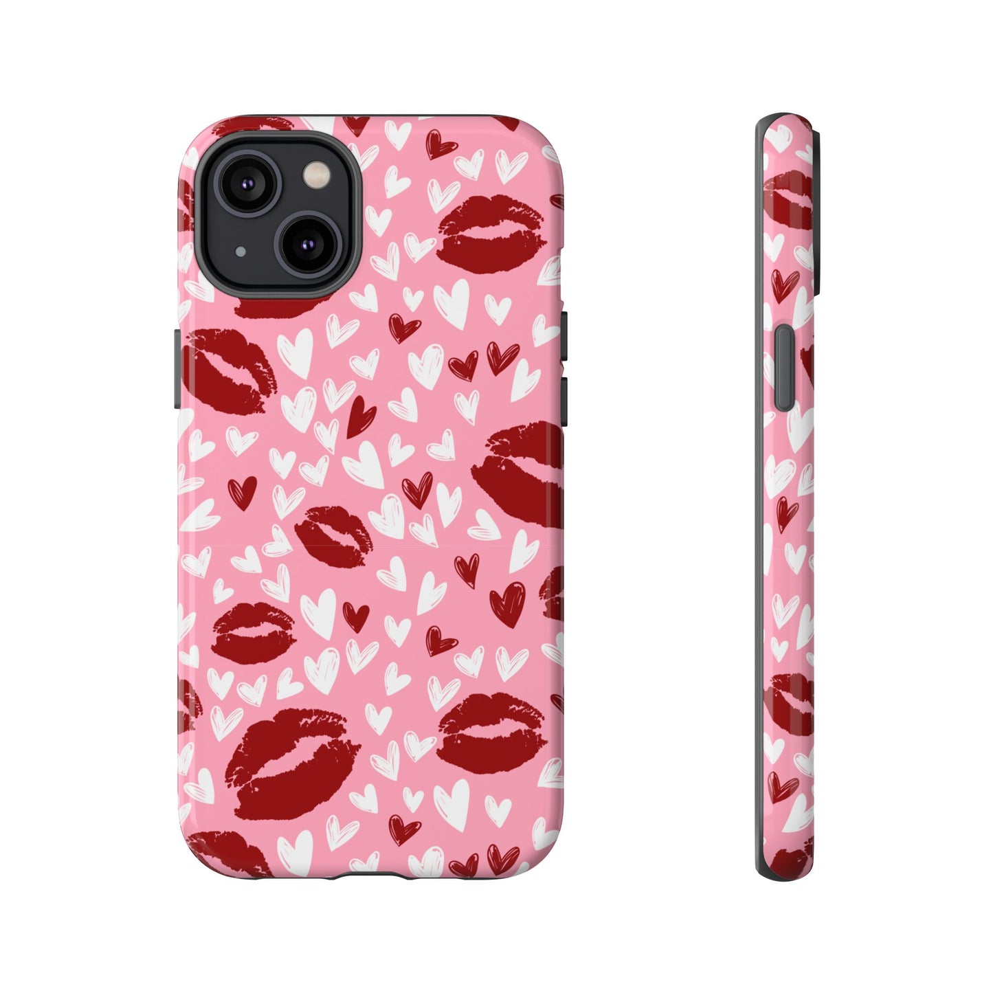Kiss & Love Phone Case - Tough Cases for Romance Lovers
