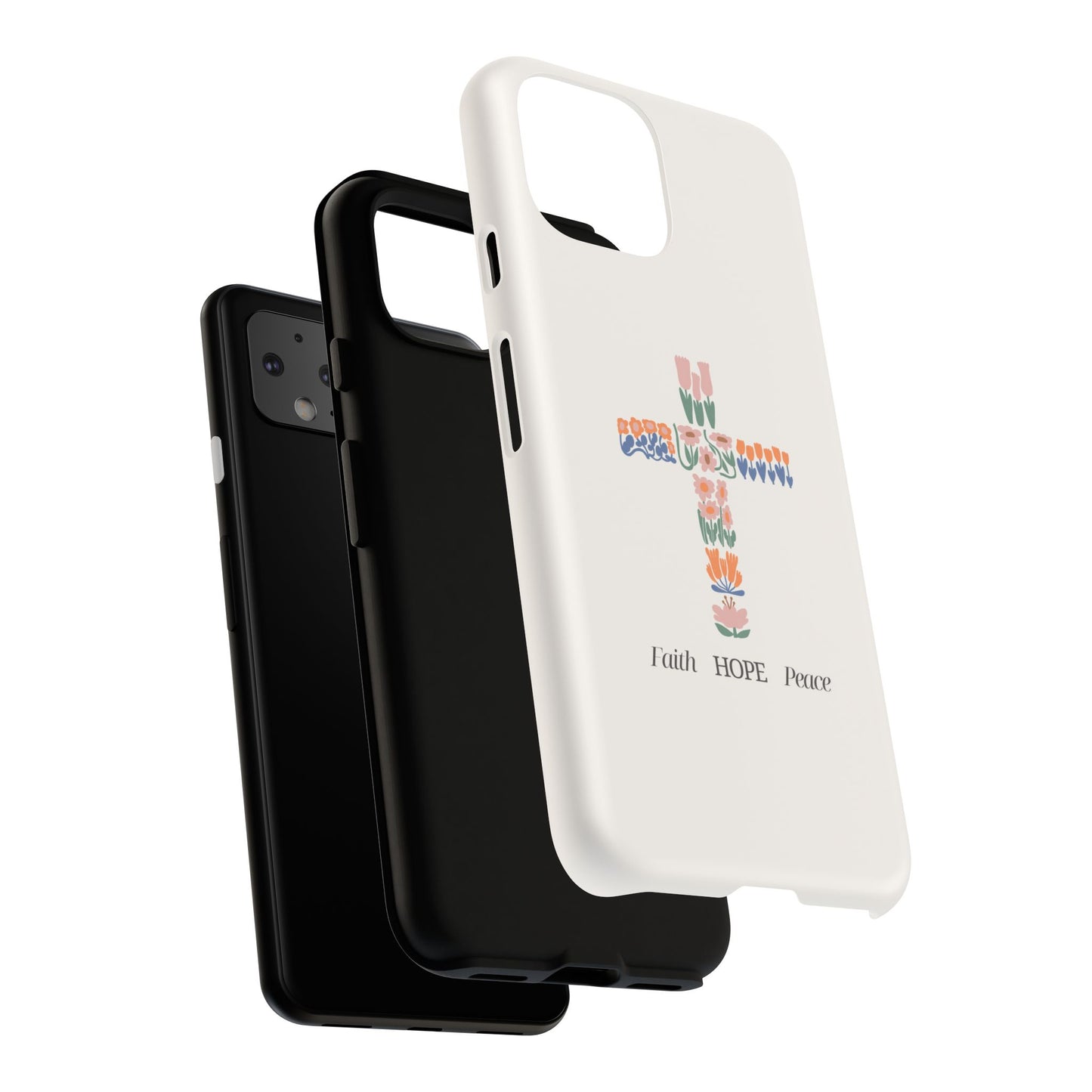 Faith, Hope, Peace Phone Case - Tough Cases for Spiritual Inspiration