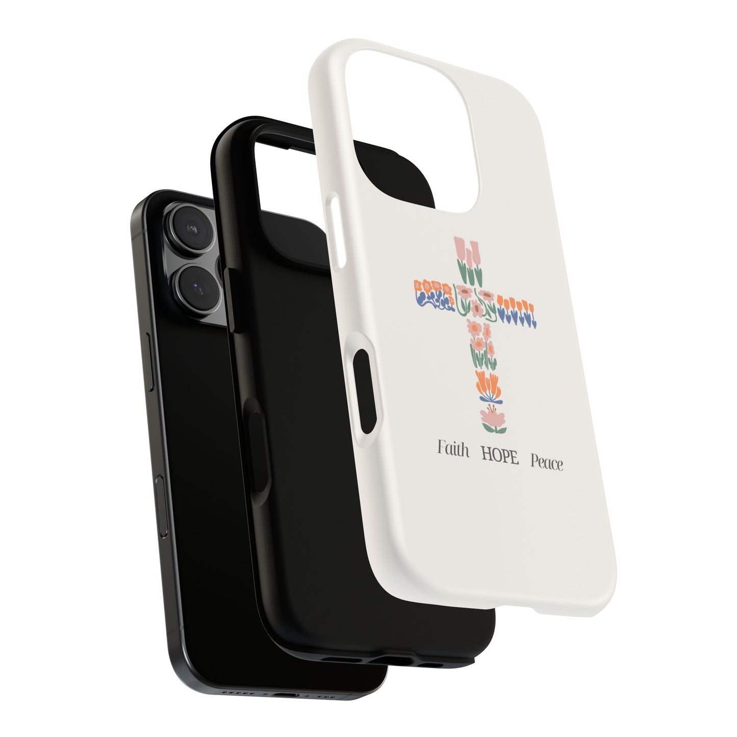 Faith, Hope, Peace Phone Case - Tough Cases for Spiritual Inspiration
