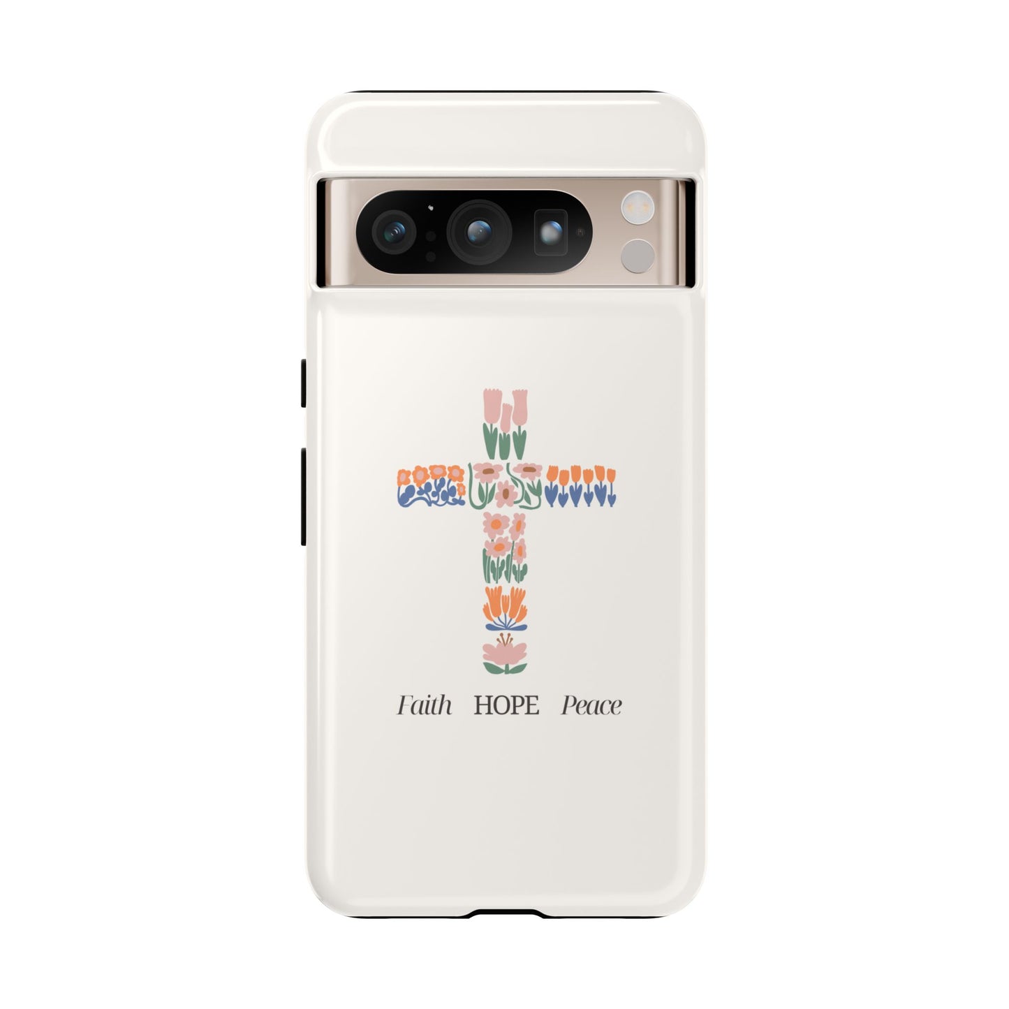 Faith, Hope, Peace Phone Case - Tough Cases for Spiritual Inspiration
