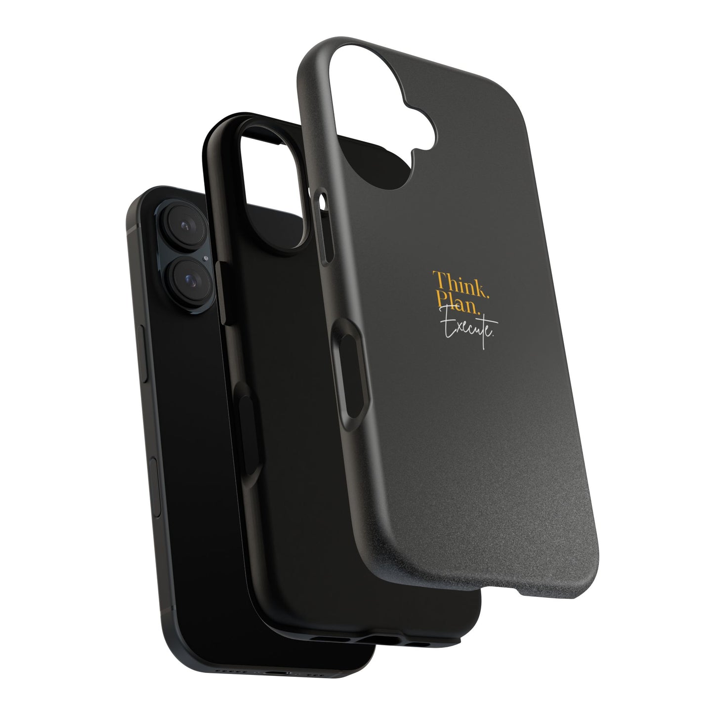 Inspirational Phone Case - Think. Plan. Execute.