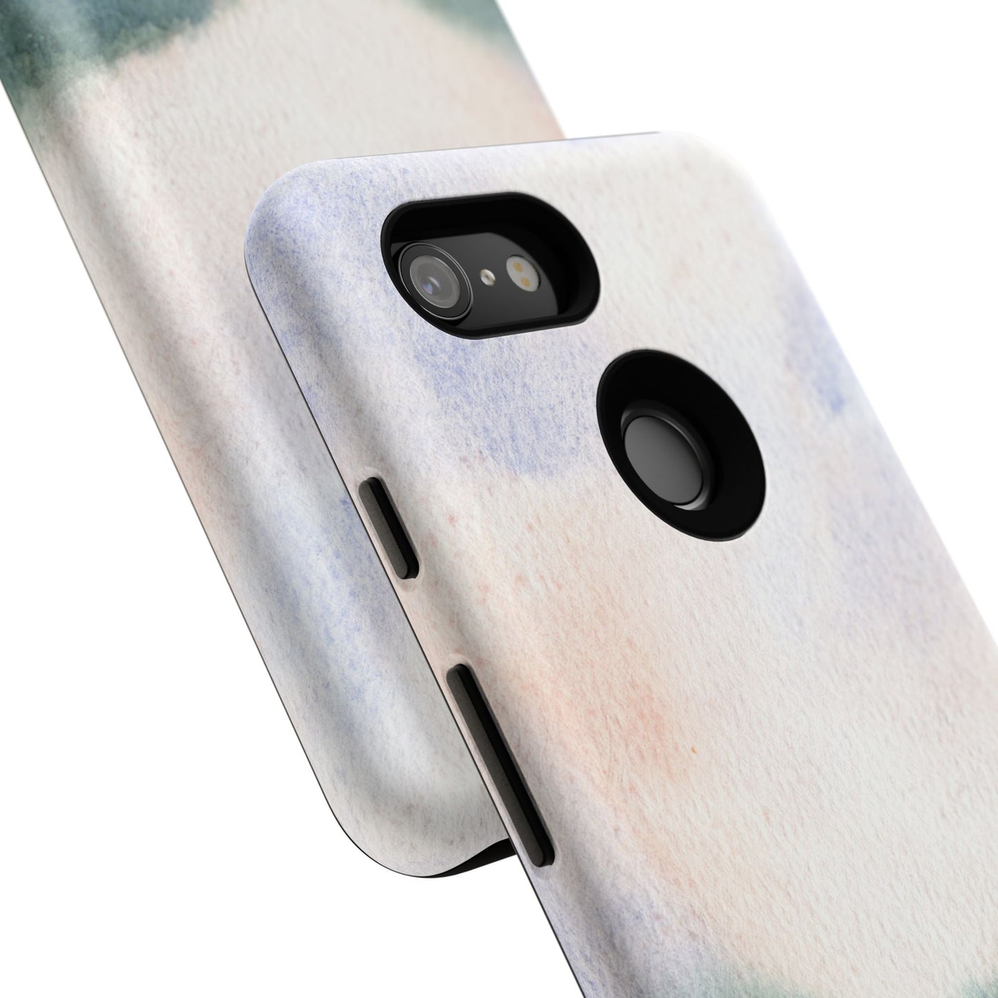 Floral Tough Phone Case – Watercolor Poppy Design for Nature Lovers