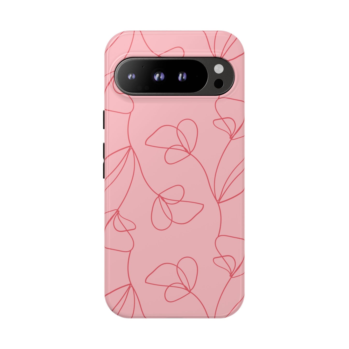 Tough Cases: Elegant Floral Phone Case - Durable Protection with Stylish Design