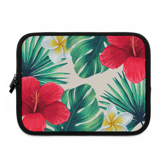 Tropical Floral Laptop Sleeve – Stylish and Protective Case for Laptops