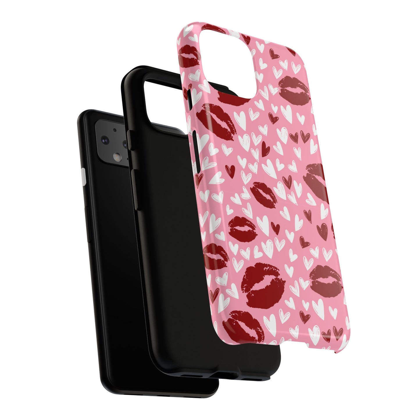 Kiss & Love Phone Case - Tough Cases for Romance Lovers