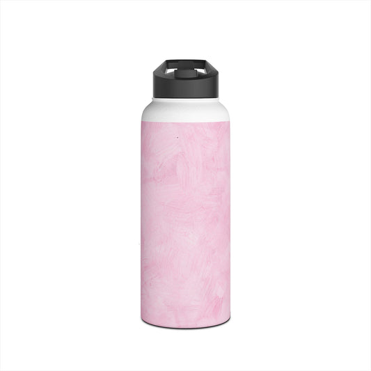 Stylish Pink Stainless Steel Water Bottle - Eco-Friendly Hydration
