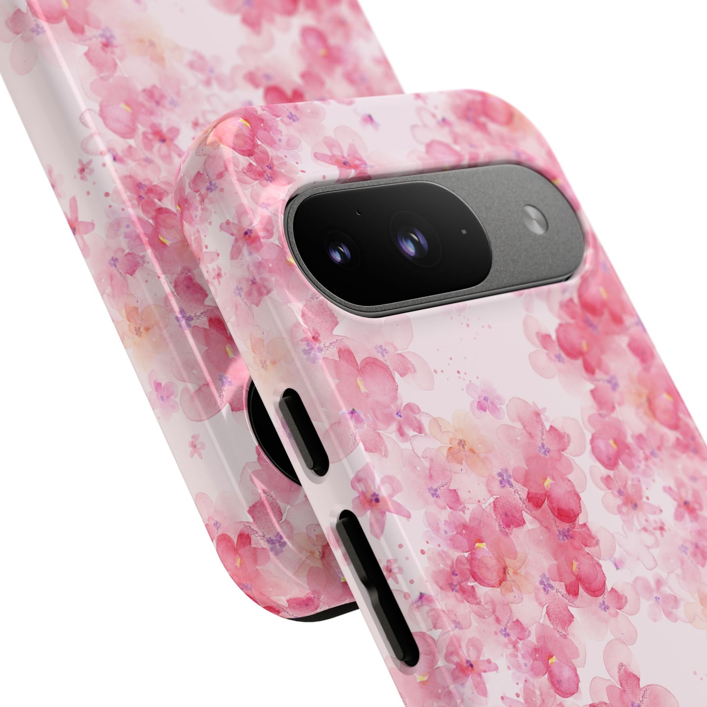 Floral Phone Case - Tough Cases with Pink Blossom Design