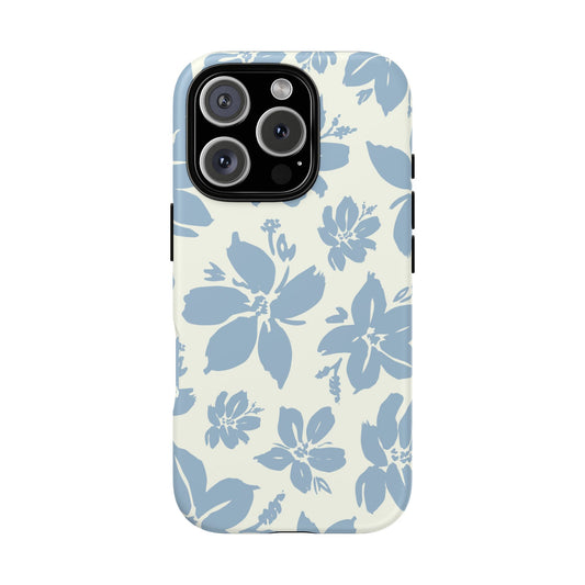 Floral Tough Phone Case  - Stylish and Durable Protective Cover