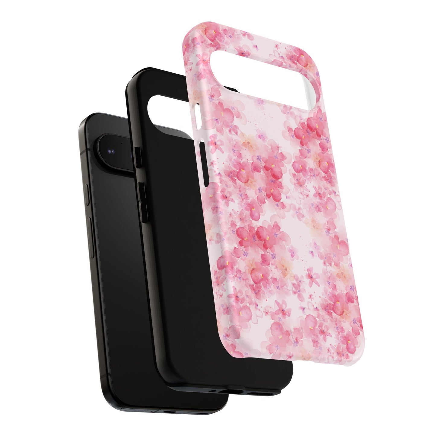 Floral Phone Case - Tough Cases with Pink Blossom Design