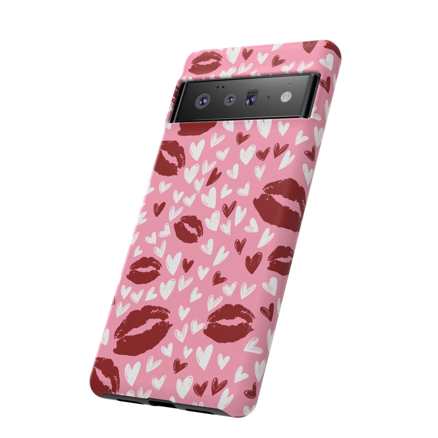 Kiss & Love Phone Case - Tough Cases for Romance Lovers