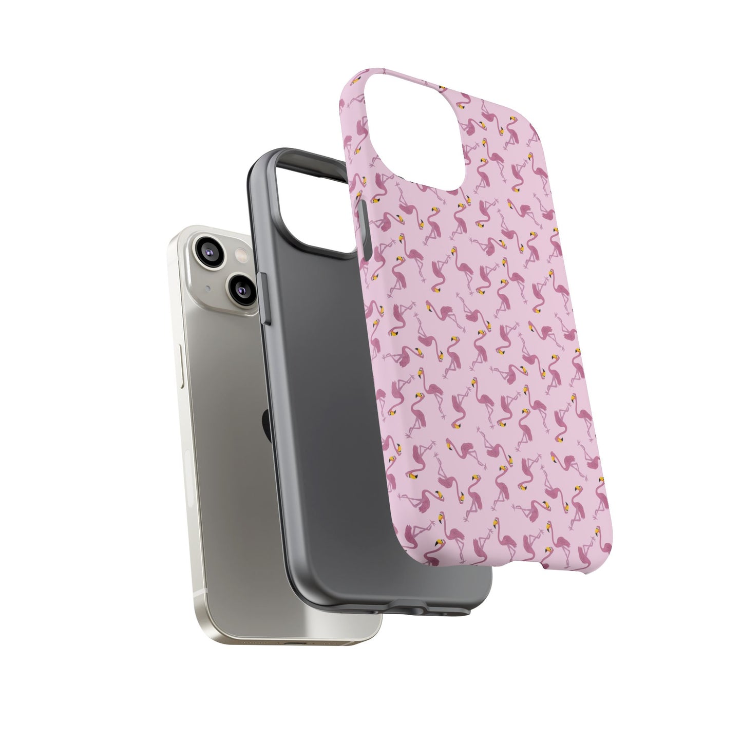Fun Flamingo Phone Case - Tough & Stylish Design