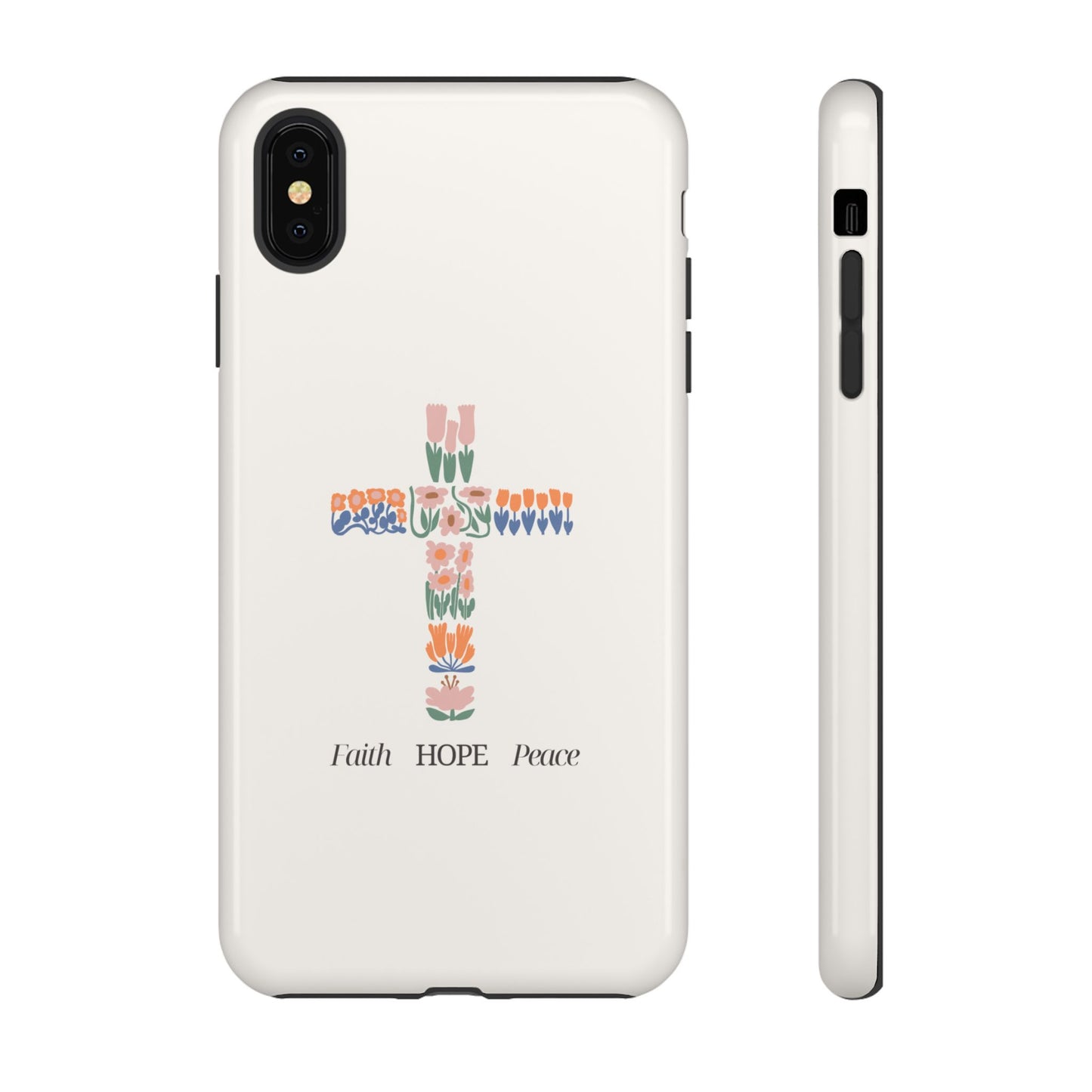 Faith, Hope, Peace Phone Case - Tough Cases for Spiritual Inspiration
