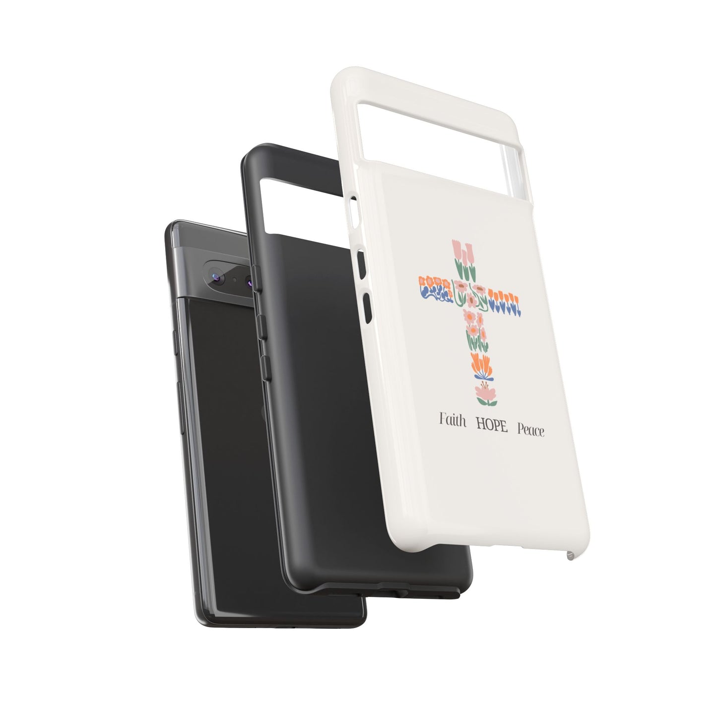 Faith, Hope, Peace Phone Case - Tough Cases for Spiritual Inspiration