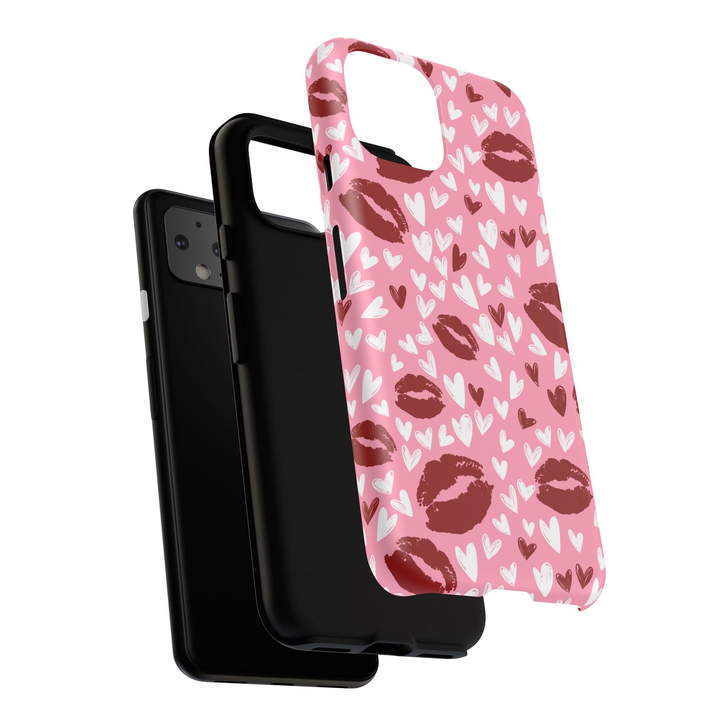 Kiss & Love Phone Case - Tough Cases for Romance Lovers