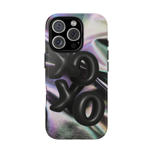 Trendy Phone Case with 'XO' Design - Tough Case For Stylish Protection