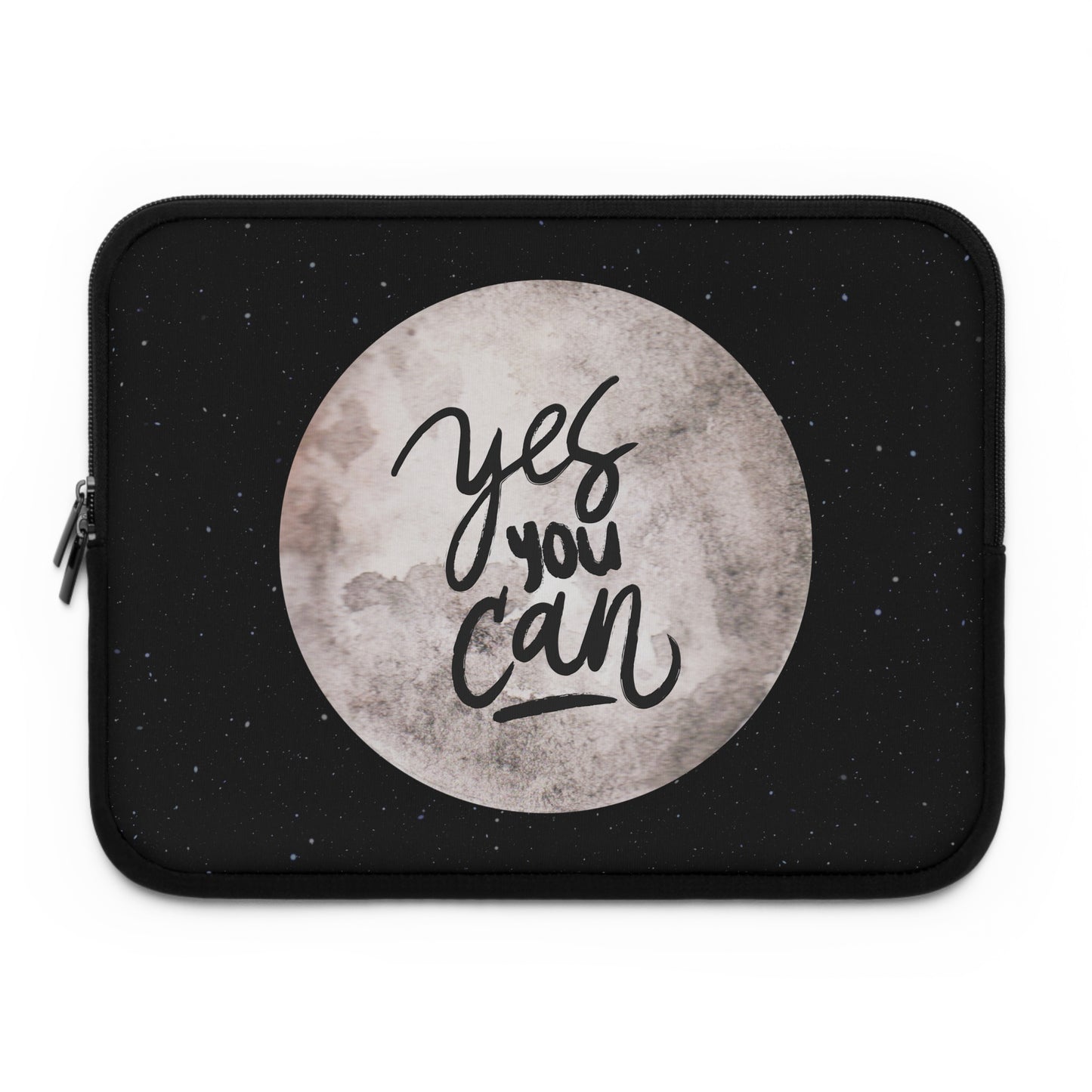 Inspirational Laptop Sleeve - 'Yes You Can' Design