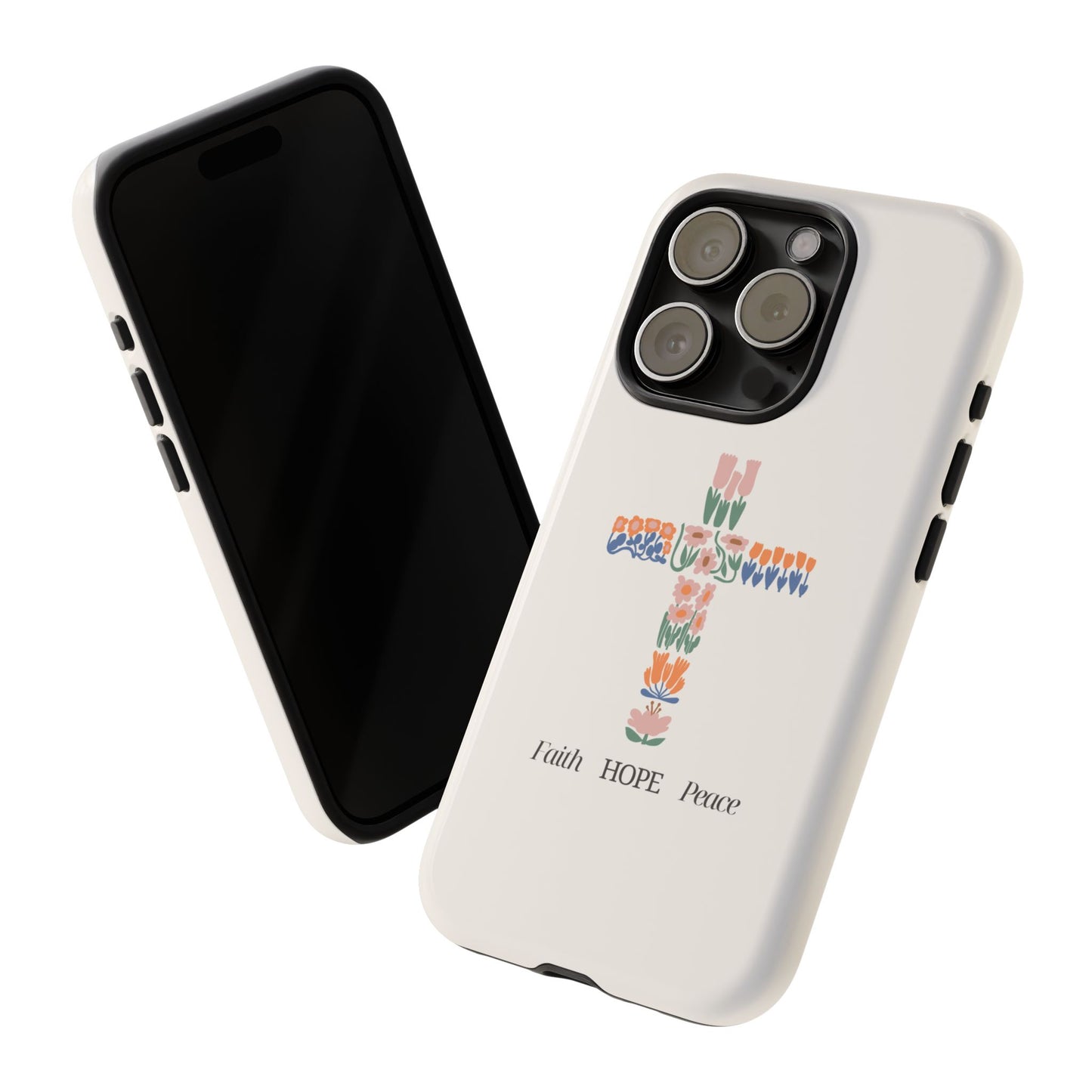 Faith, Hope, Peace Phone Case - Tough Cases for Spiritual Inspiration