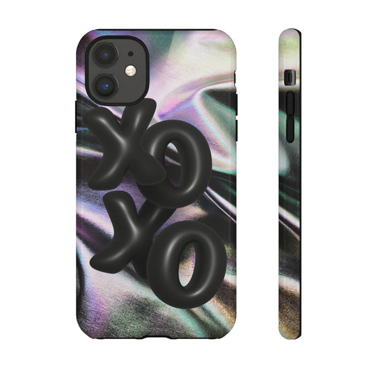Trendy Phone Case with 'XO' Design - Tough Case For Stylish Protection