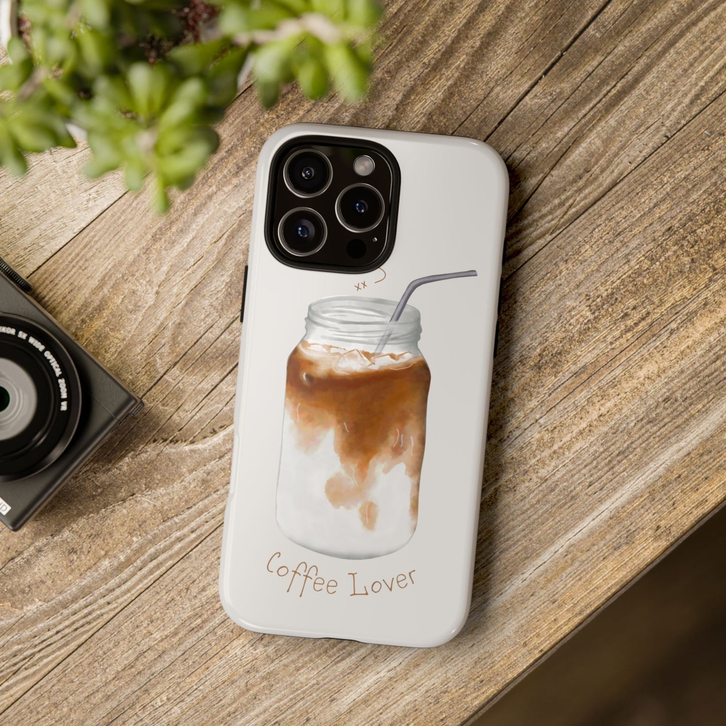Coffee Lover Phone Case - Tough and Stylish for Coffee Enthusiasts