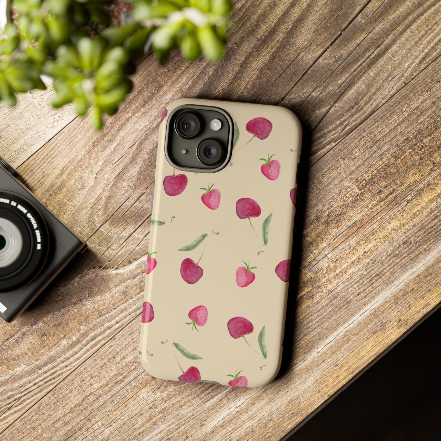 Cute Strawberry Phone Case - Tough and Stylish Protection