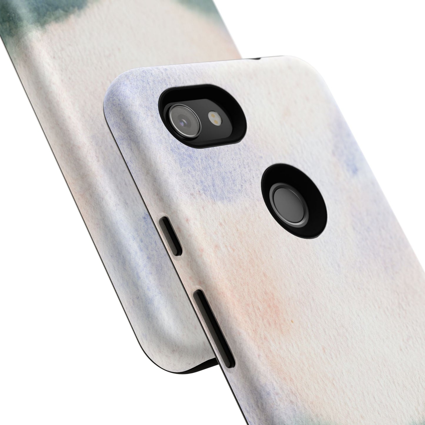 Floral Tough Phone Case – Watercolor Poppy Design for Nature Lovers