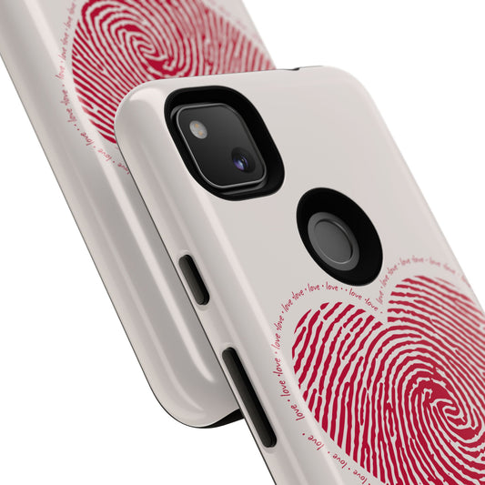 Heartprint Tough Case - Love You Always - Durable Phone Protection