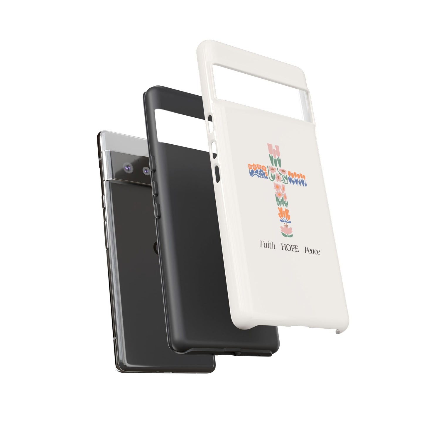 Faith, Hope, Peace Phone Case - Tough Cases for Spiritual Inspiration