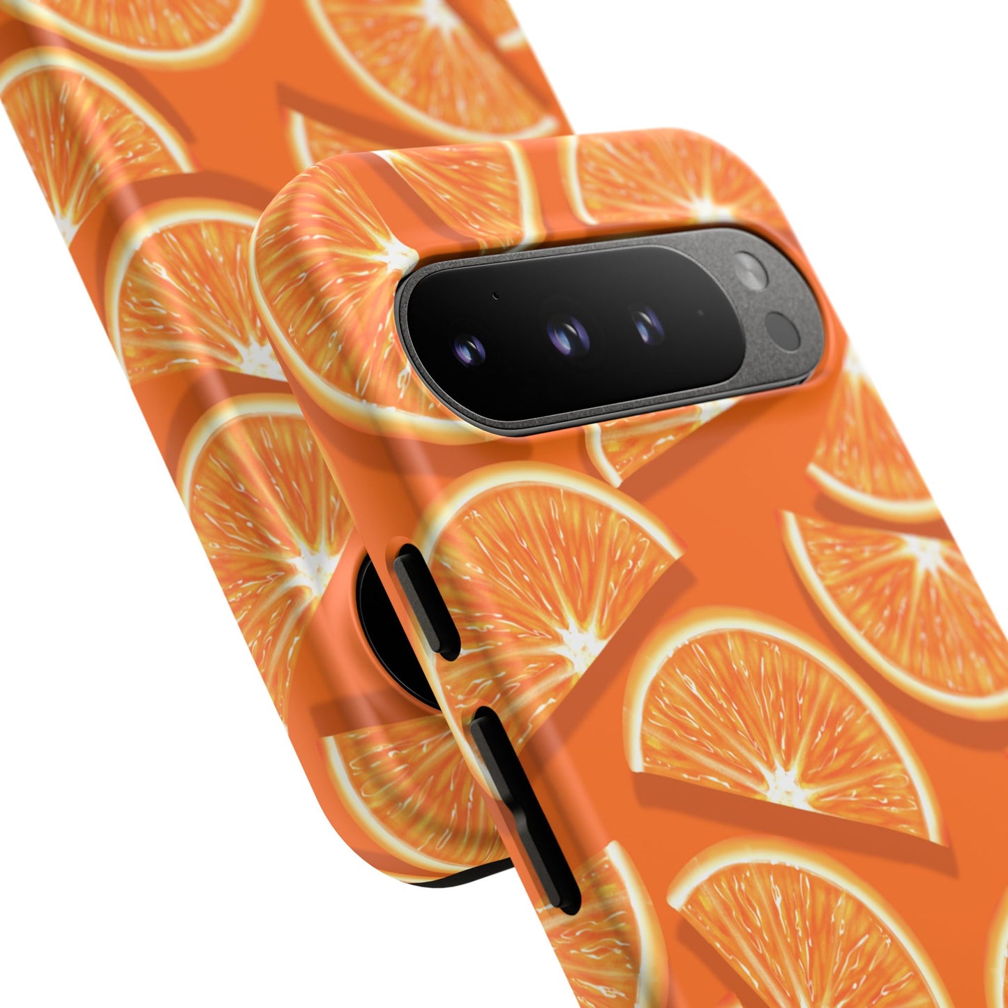 Vibrant Orange Slice Phone Case - Tough Cases for Phone Protection