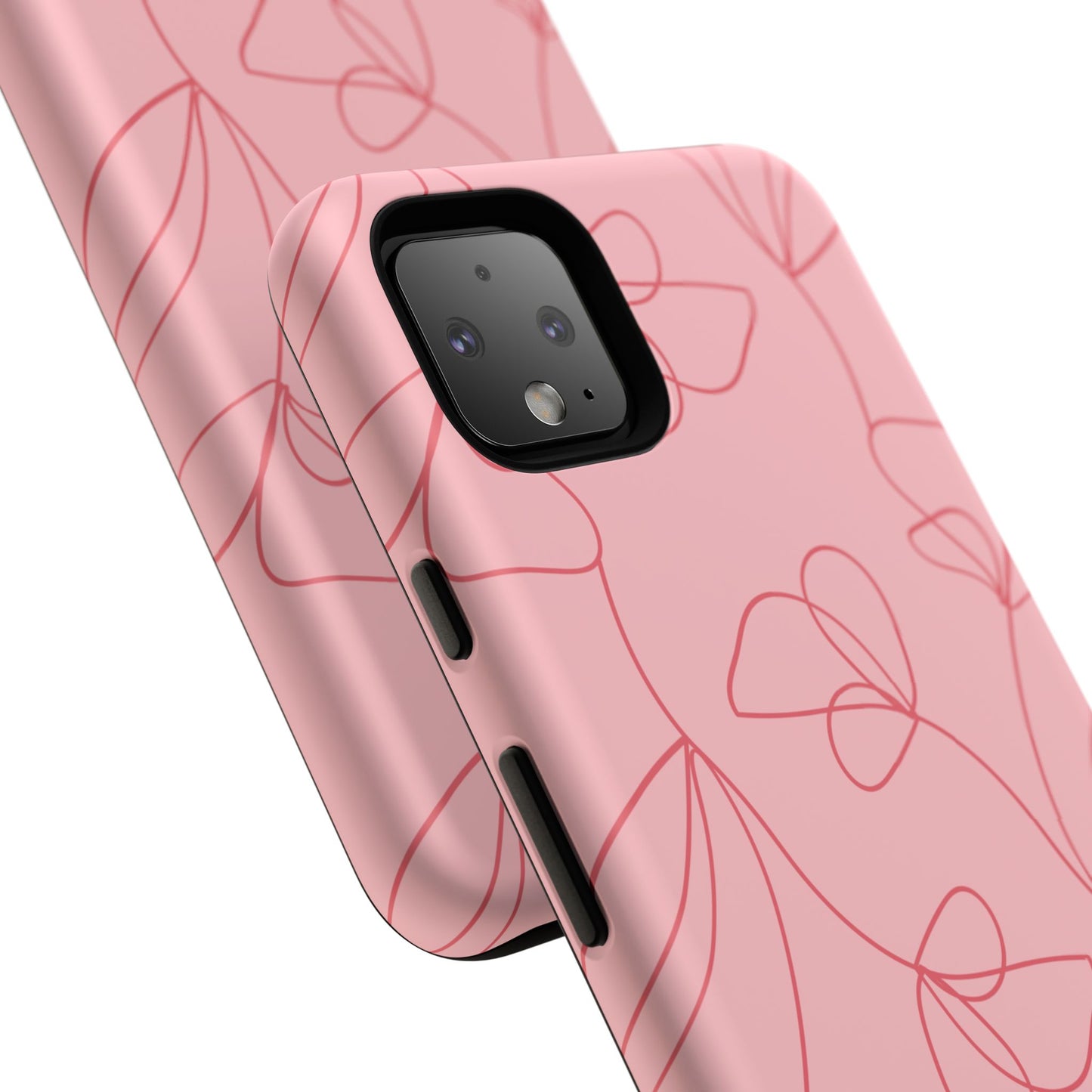 Tough Cases: Elegant Floral Phone Case - Durable Protection with Stylish Design