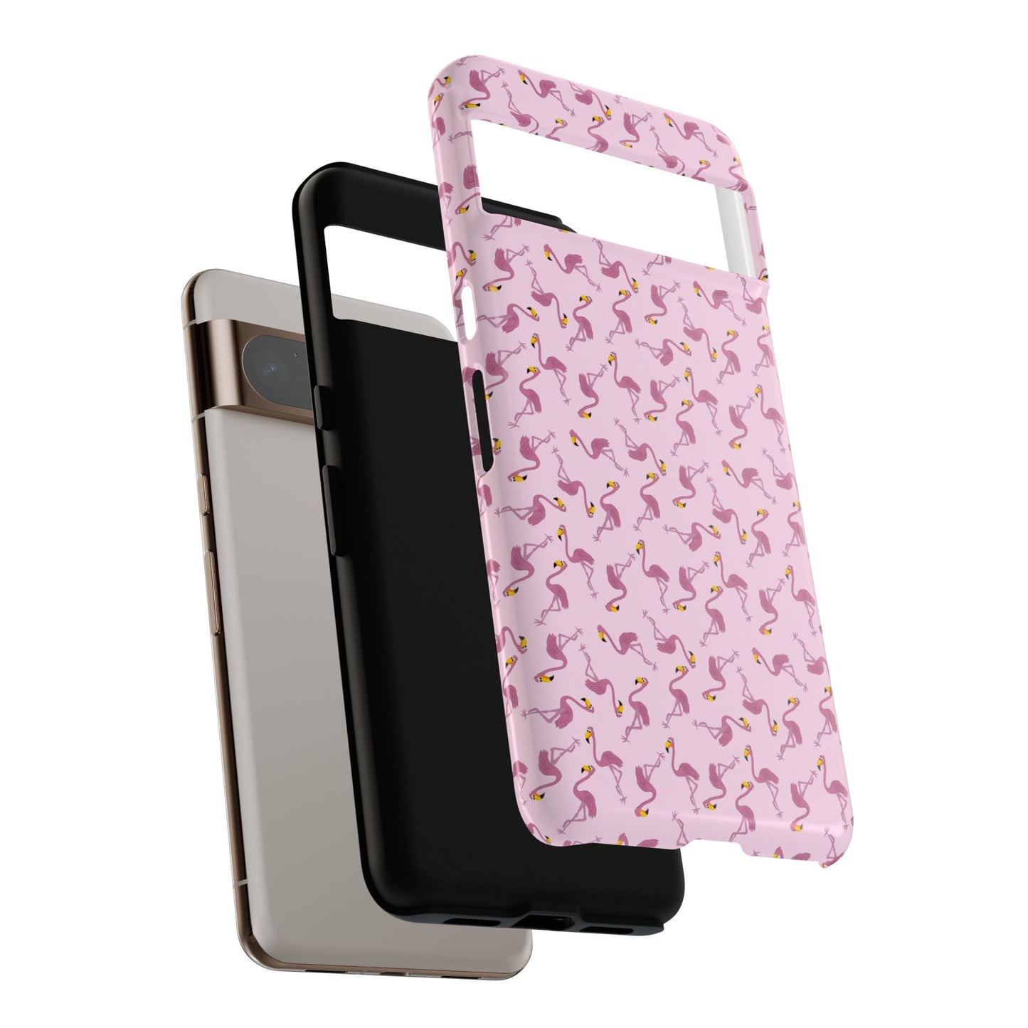 Fun Flamingo Phone Case - Tough & Stylish Design