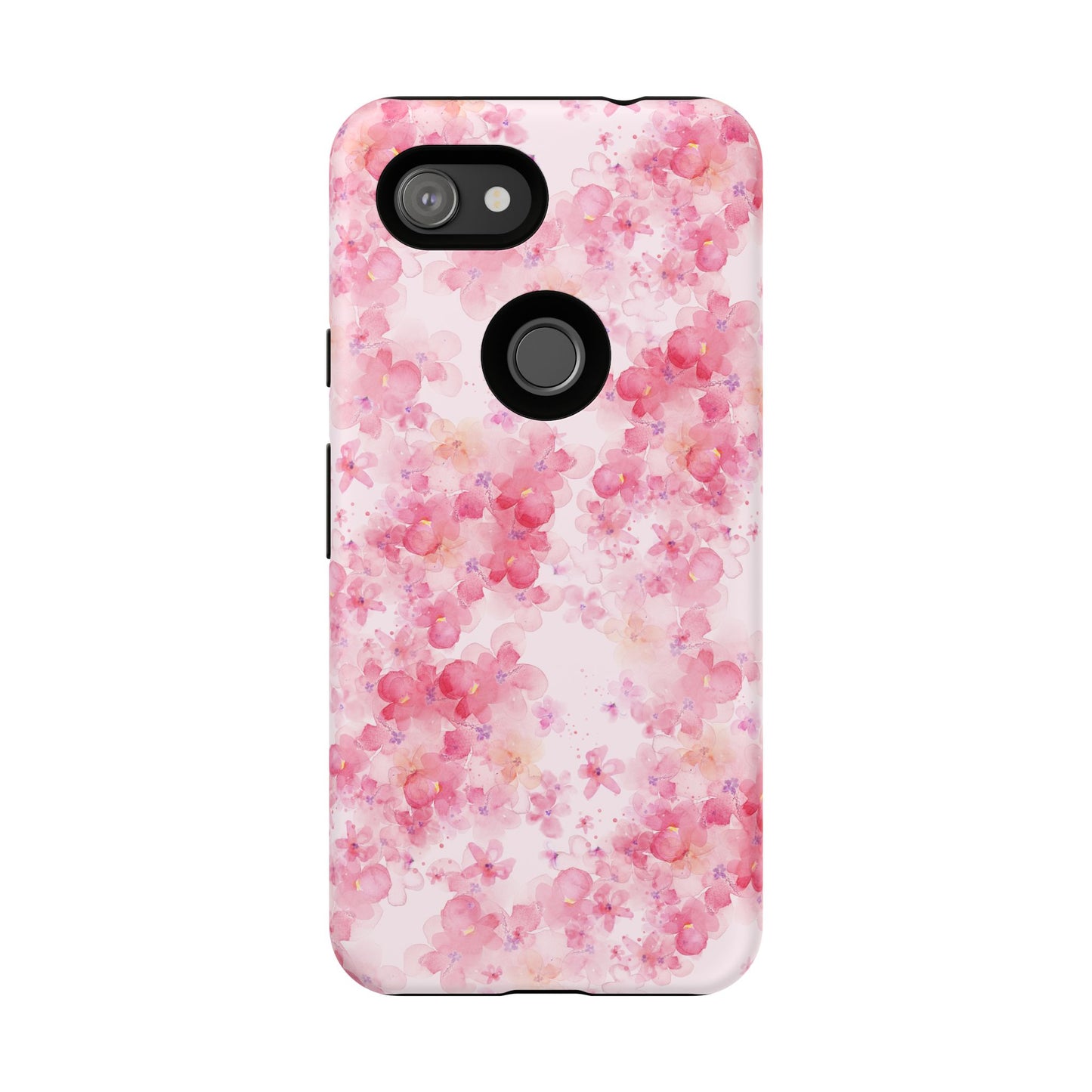 Floral Phone Case - Tough Cases with Pink Blossom Design