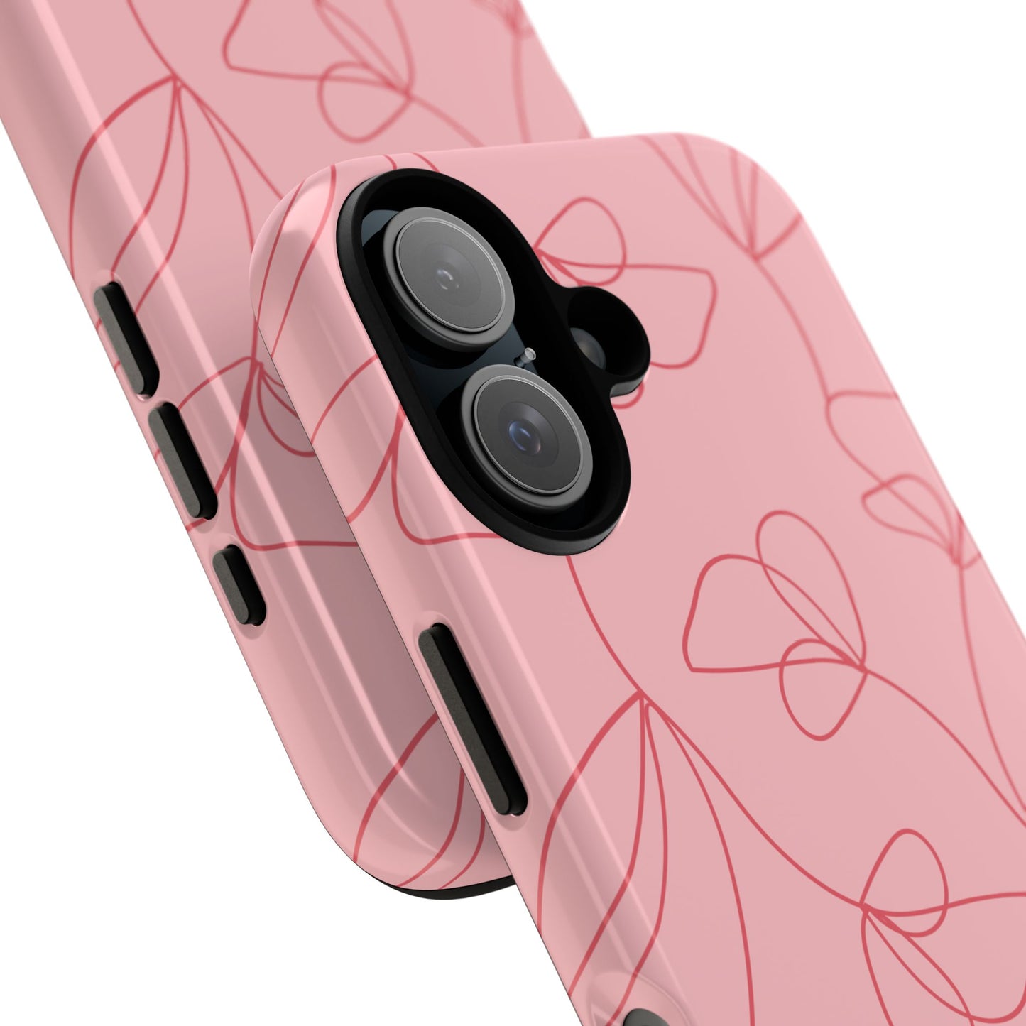 Tough Cases: Elegant Floral Phone Case - Durable Protection with Stylish Design