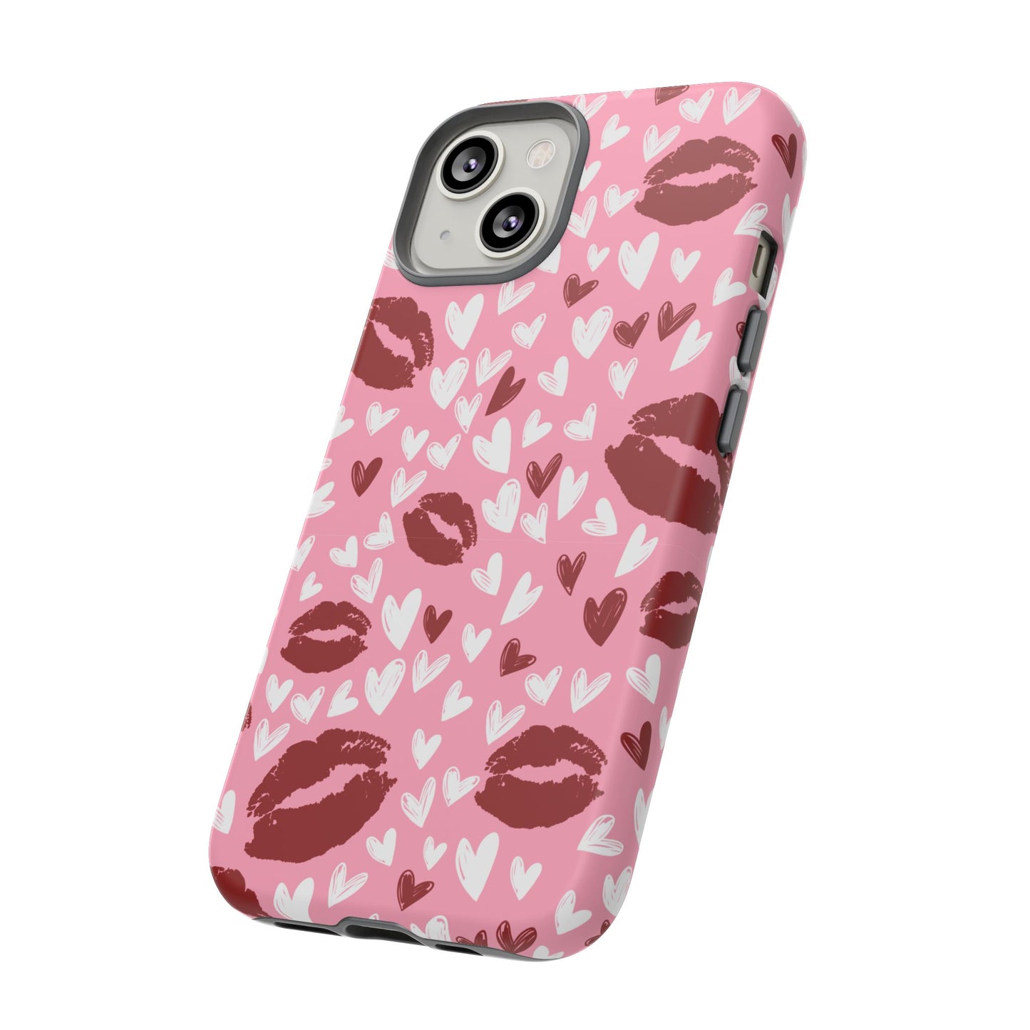Kiss & Love Phone Case - Tough Cases for Romance Lovers