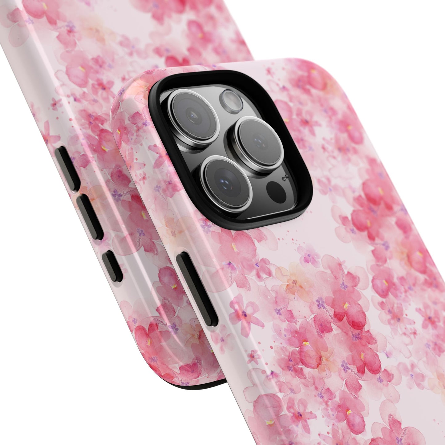 Floral Phone Case - Tough Cases with Pink Blossom Design