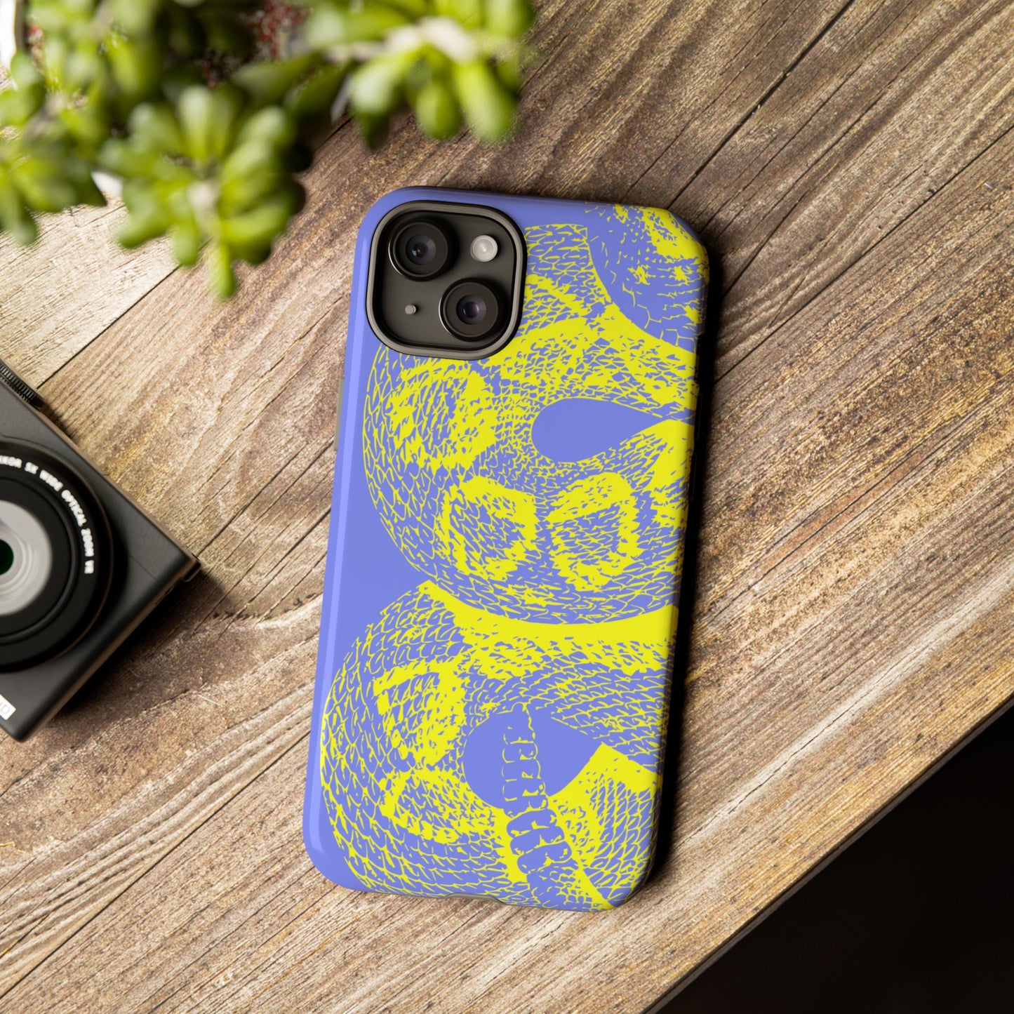 Vibrant Snake Phone Case - Tough Cases for Bold Style