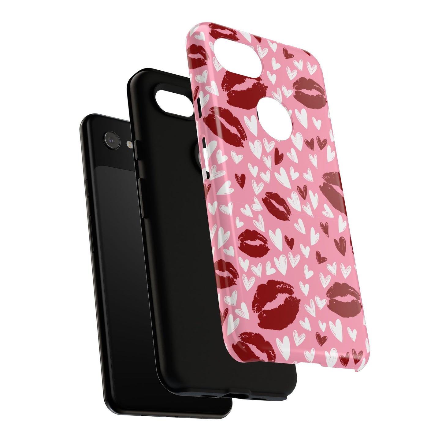 Kiss & Love Phone Case - Tough Cases for Romance Lovers